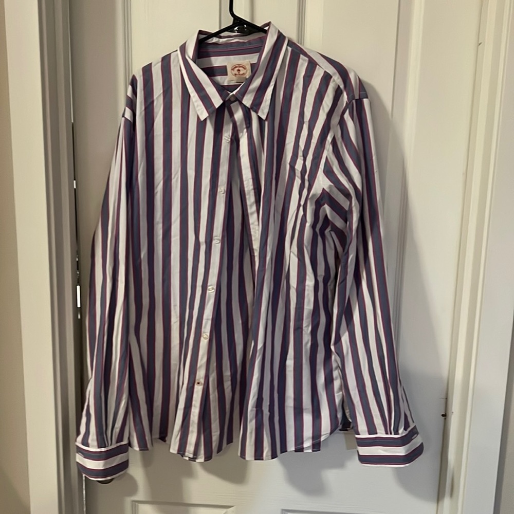 Brooks Brothers Striped Button Down
